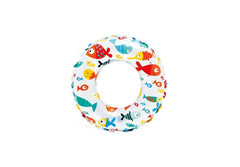 INTEX 59241 24 INCH(60CM) LIVELY PRINT SWIM RINGS ASSORTED STYLES