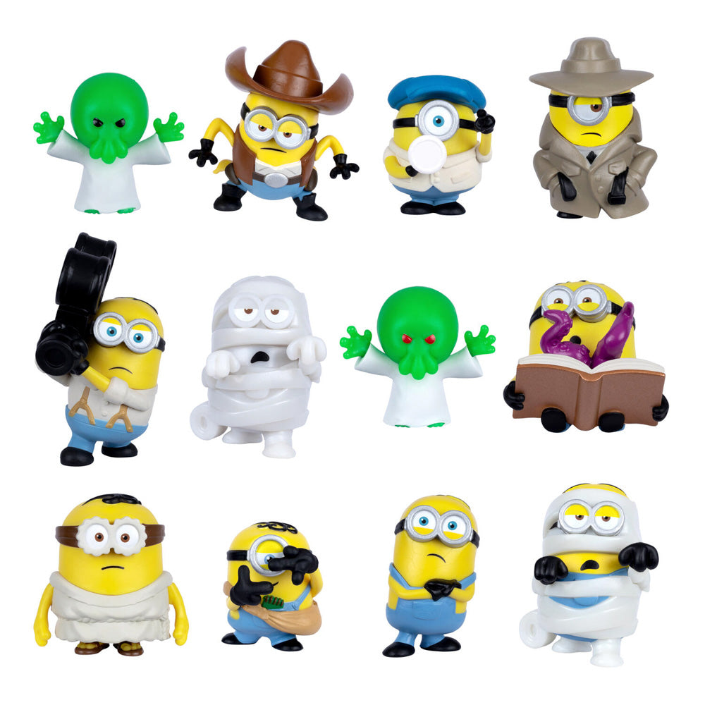 Collect all the Illumination's Minions & Monsters Mini Figure Mystery Box toys