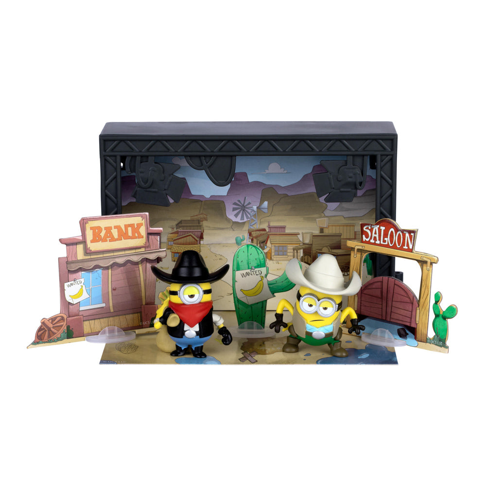 Illumination's Minions & Monsters Old Western Sound Stage Playset