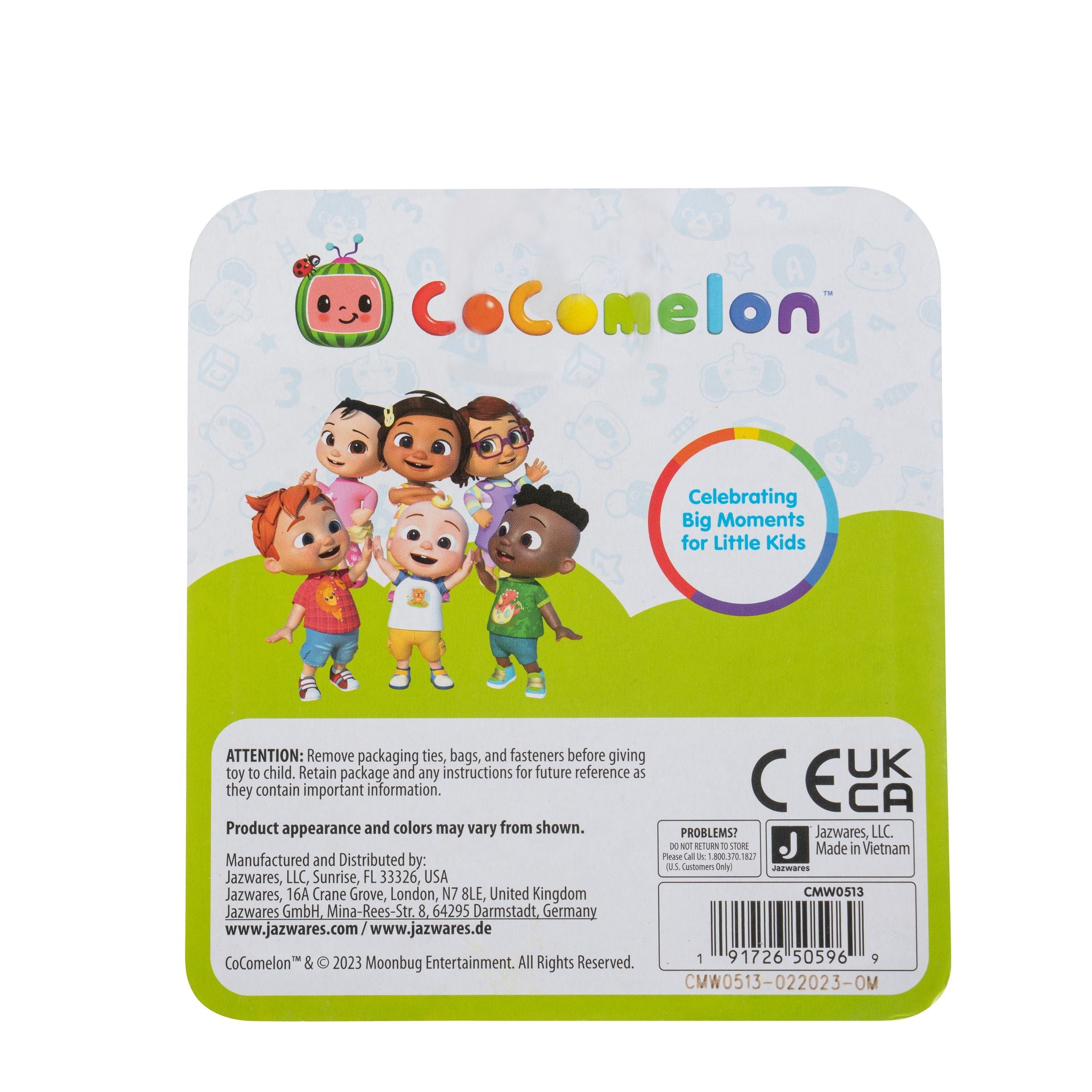 Cocomelon JJ & Friends Cruisers - Nina Airplane