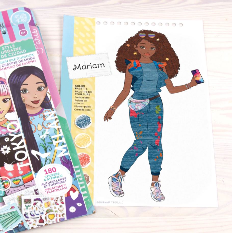 Make It Real Sketchbook-City Style