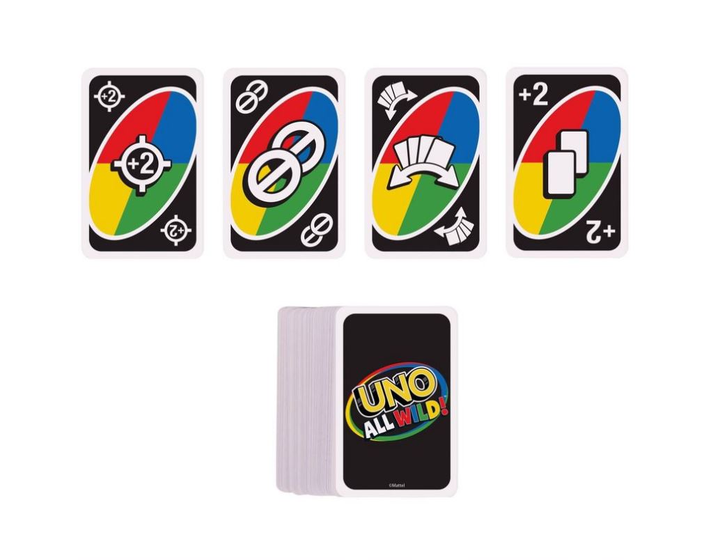 UNO All Wild Card Game - Toyworld NZ