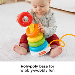FISHER-PRICE BABY'S FIRST BLOCKS ROCK-A-STACK
