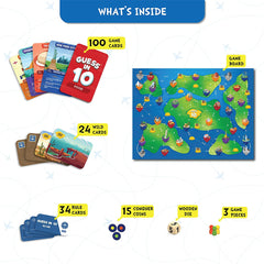 Skillmatics Guess In 10 Around The World Board Game