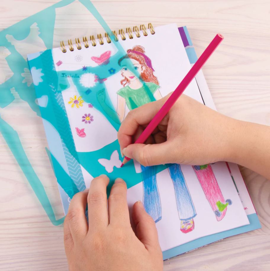 Make It Real Blooming Vibes Fashion Design Sketchbook