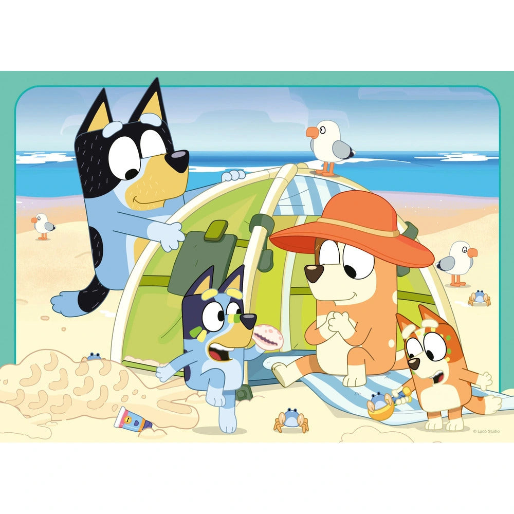 Ravensburger Bluey & Friends Bumper 4 Pack 42 Piece Jigsaw Puzzle