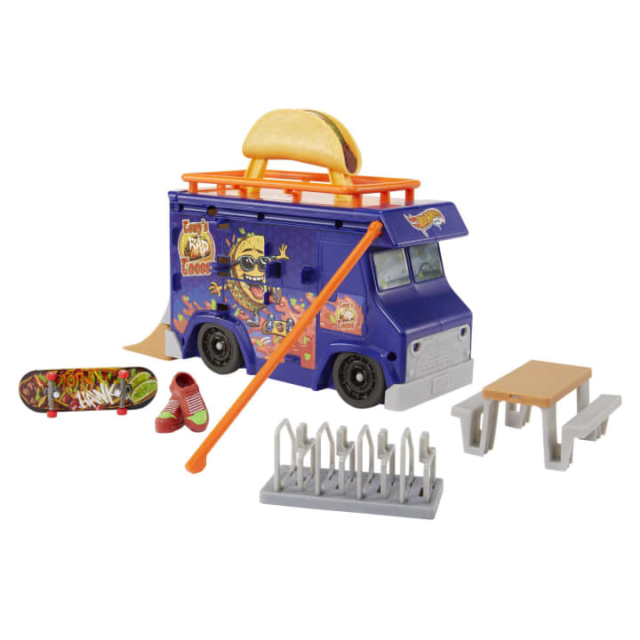 Hot Wheels Skate Taco Truck Play Case – Toyworld NZ