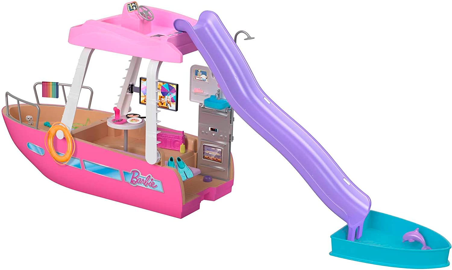 Boat Playset Barbie Cruise Ship Toy Barbie Dream Boat Playset