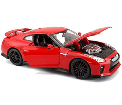 BBURAGO DIE CAST 1:24 2017 NISSAN GT-R