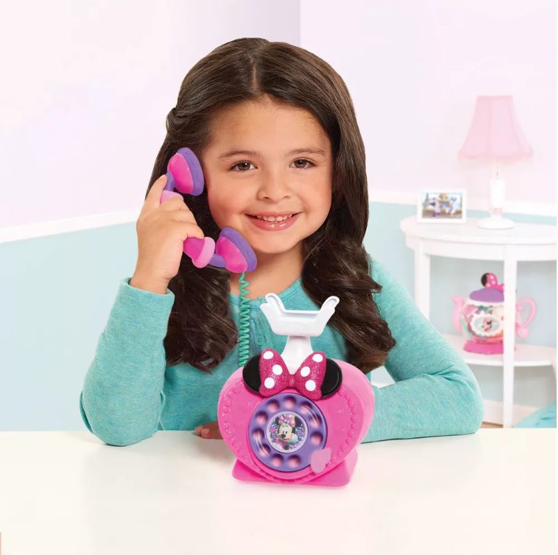 Disney Junior Minnie Mouse Ring Me Rotary Phone