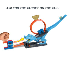 Hot Wheels City T-Rex Chomp Down Playset