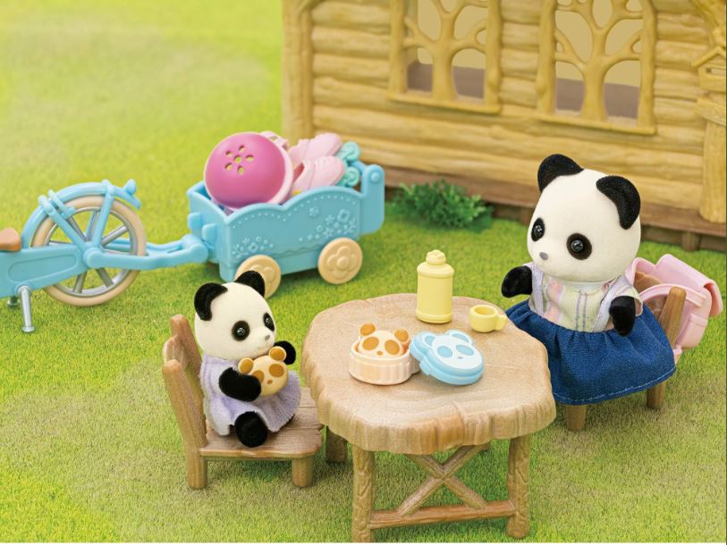 Sylvanian Families Cycle & Skate Accessories Set - Panda Girl - Toyworld NZ