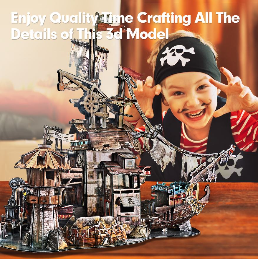 Cubic Fun 3D Puzzle Tortuga Pirate Bay