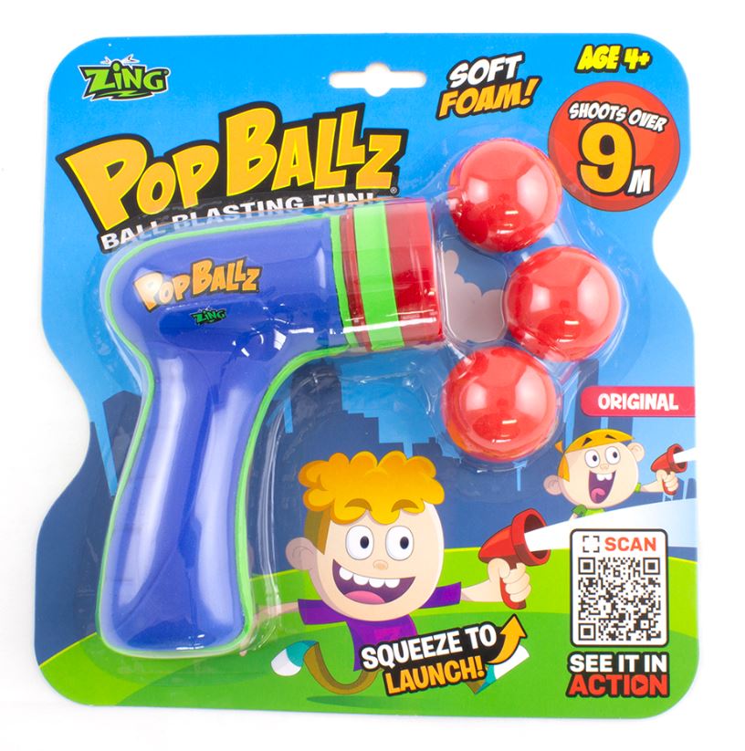 Zing Classics Pop Ballz Assorted Styles