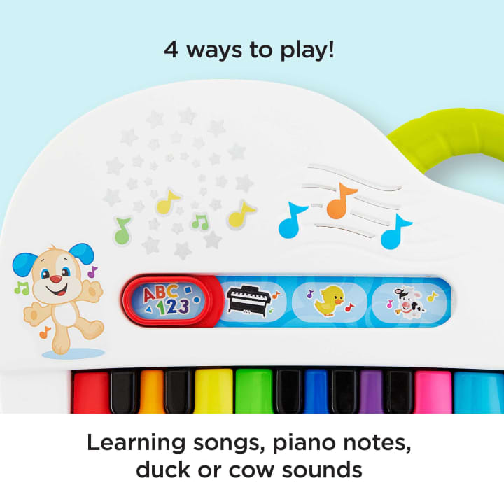 Fisher-Price Laugh & Learn Silly Sounds Light-Up Piano