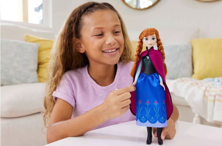 Disney Frozen Core Fashion Doll Anna In Blue Dress – Toyworld NZ