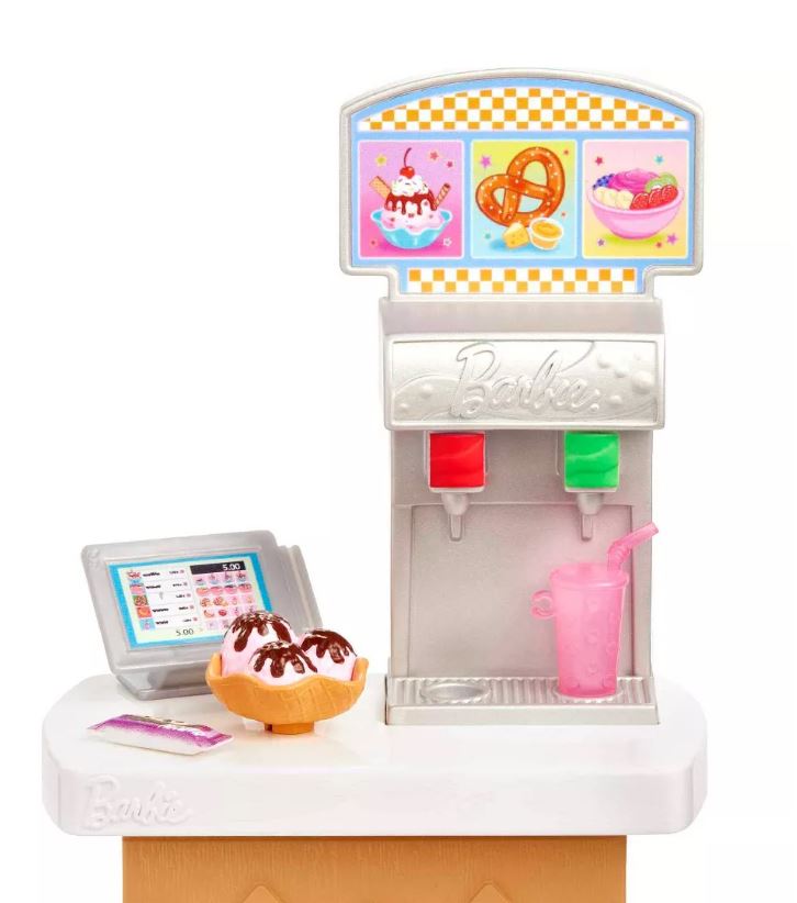 Barbie Doll And Accessories Skipper First Job Snack Bar Playset - Toyworld NZ
