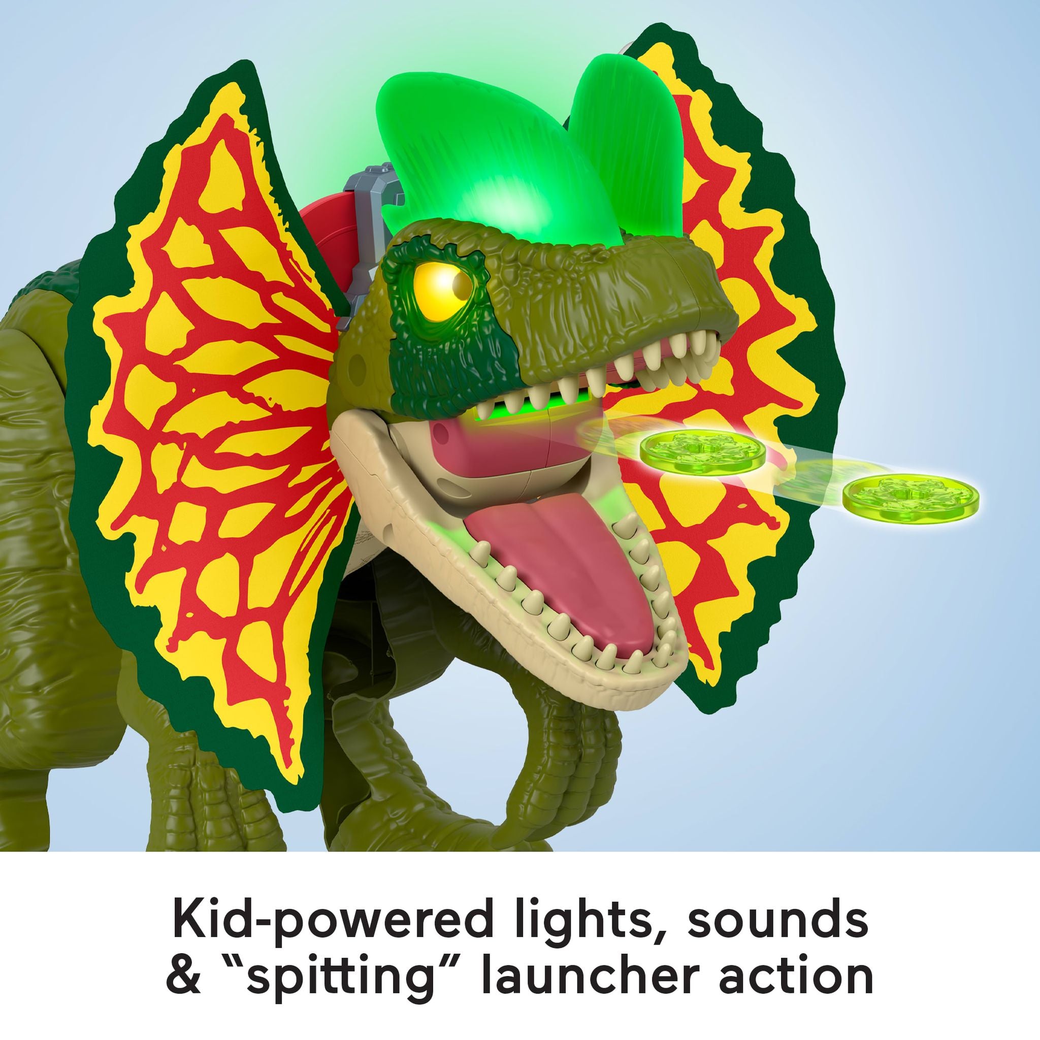 Imaginext Jurassic World Attack Mode Dilophosaurus