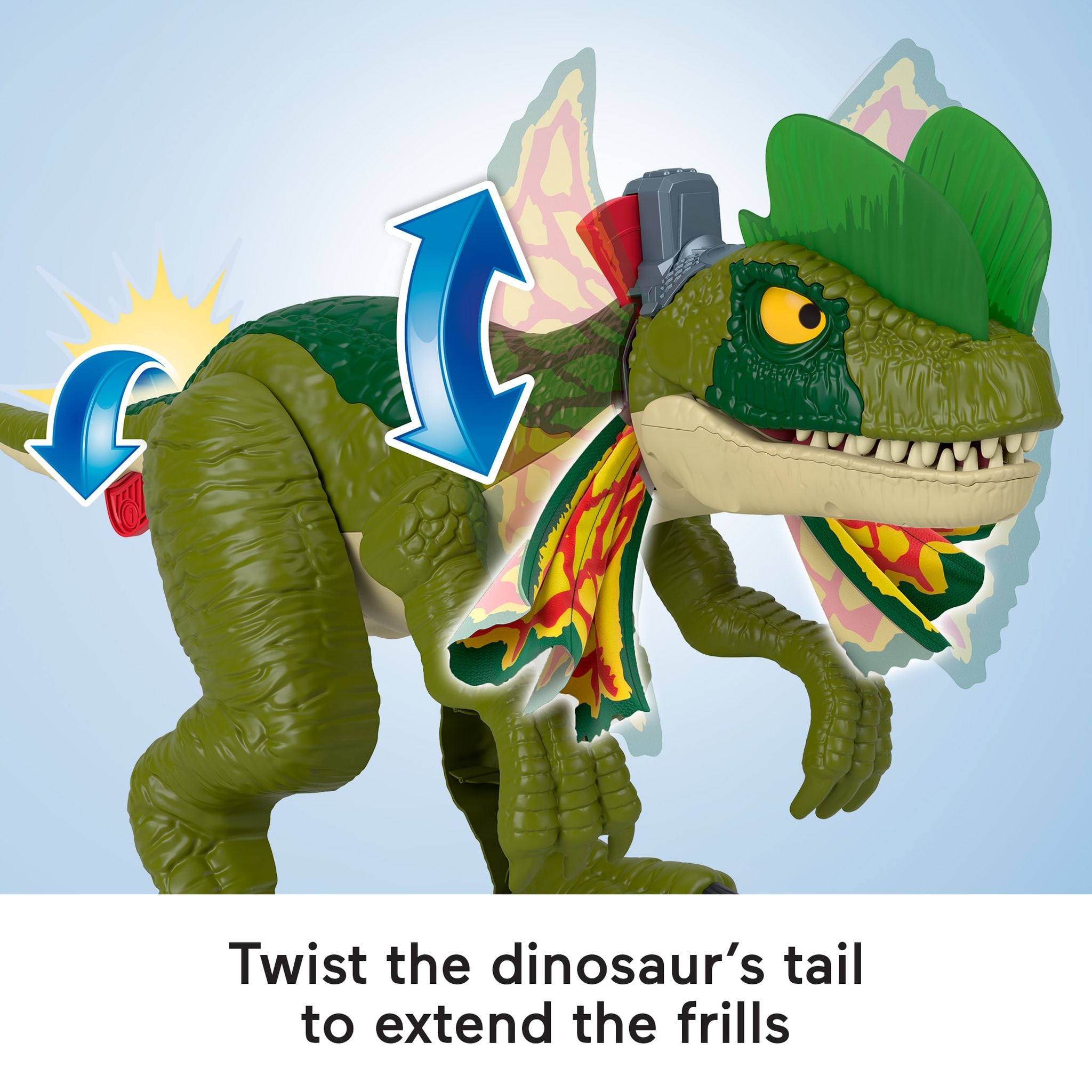 Imaginext Jurassic World Attack Mode Dilophosaurus