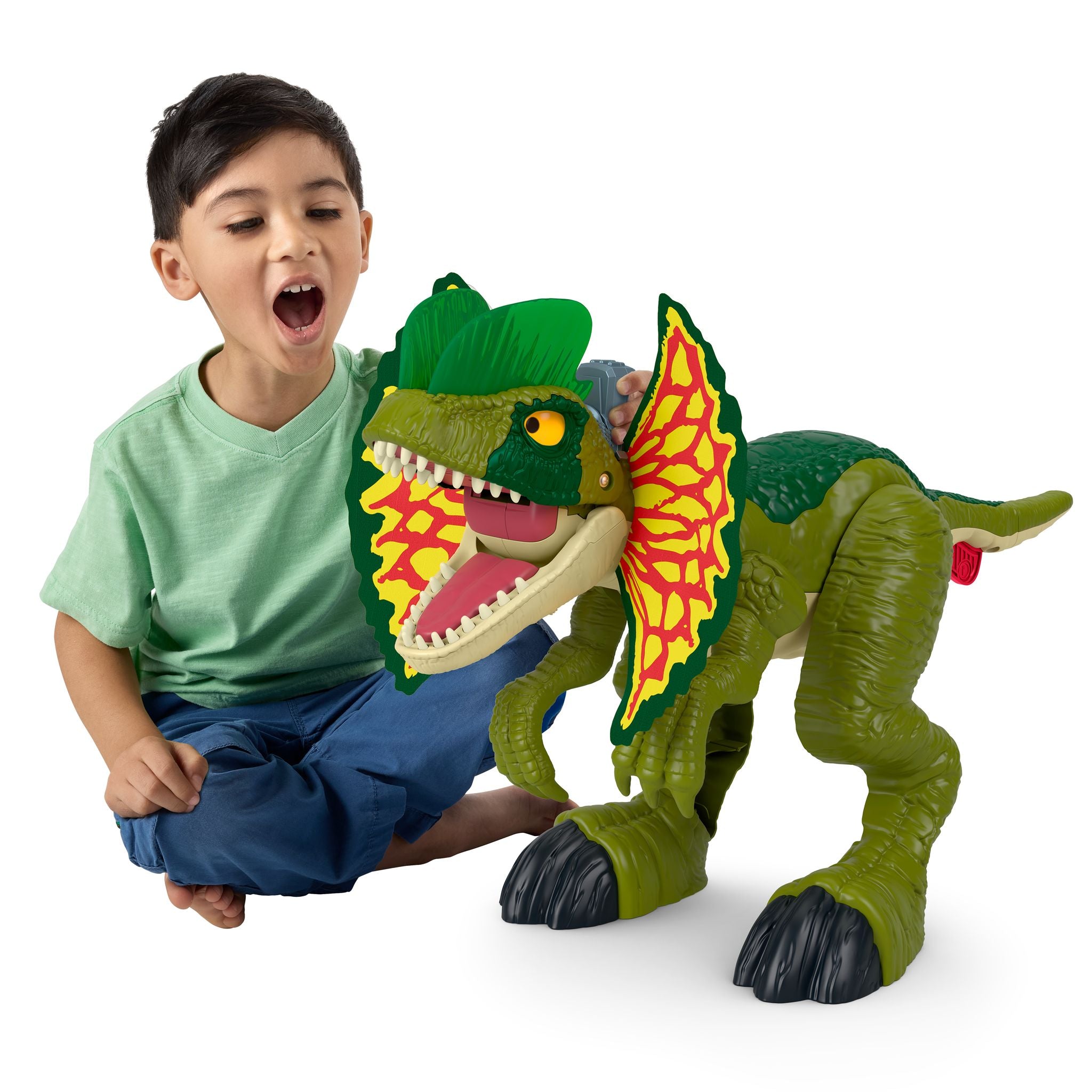 Imaginext Jurassic World Attack Mode Dilophosaurus
