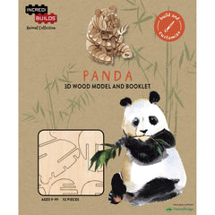 Incredibuilds 3D Wooden Model Panda
