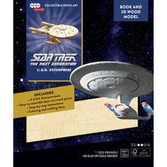Incredibuilds 3D Wooden Model Star Trek Next Generation U.S.S. Enterprise