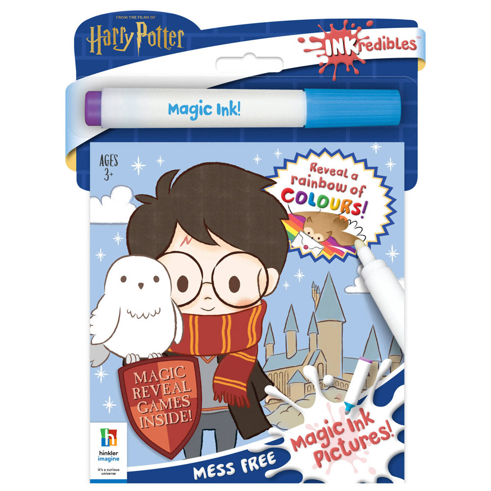 Inkredibles Harry Potter Magic Ink Pictures colouring in pages.