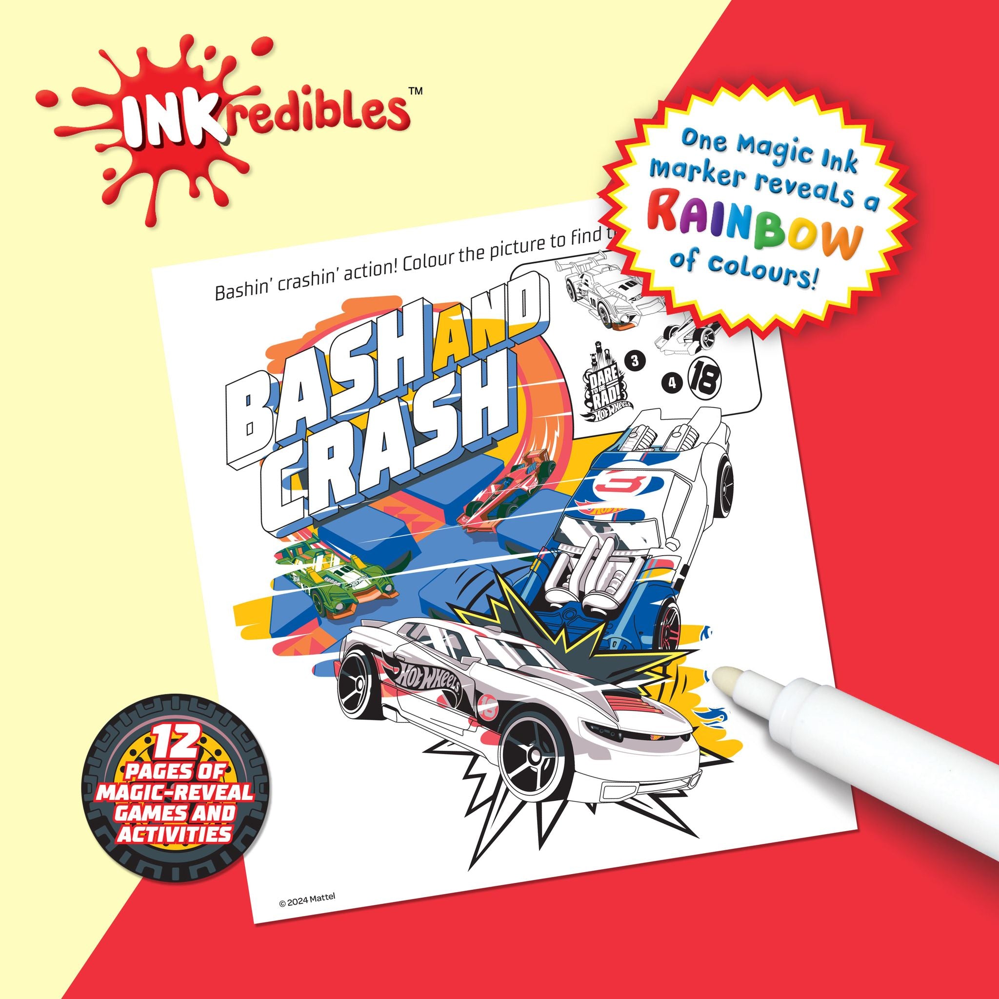 Inkredibles Magic Ink Hot Wheels