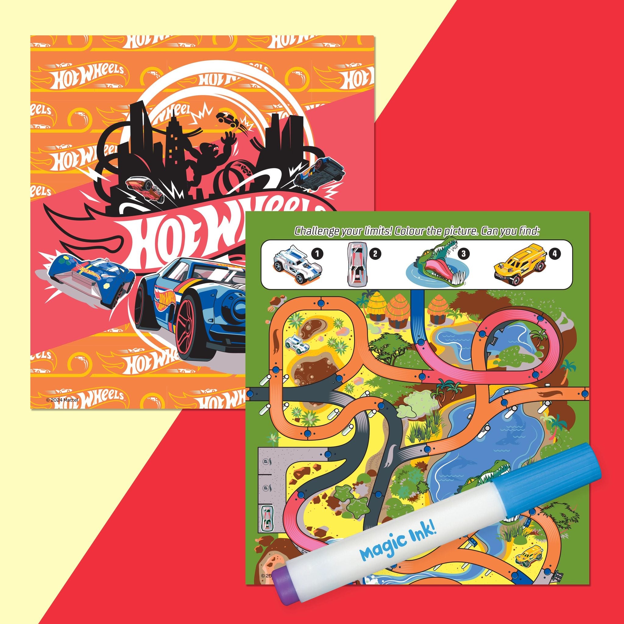 Inkredibles Magic Ink Hot Wheels