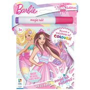 Inkredibles Magic Ink Barbie Fantasy coloring activity.