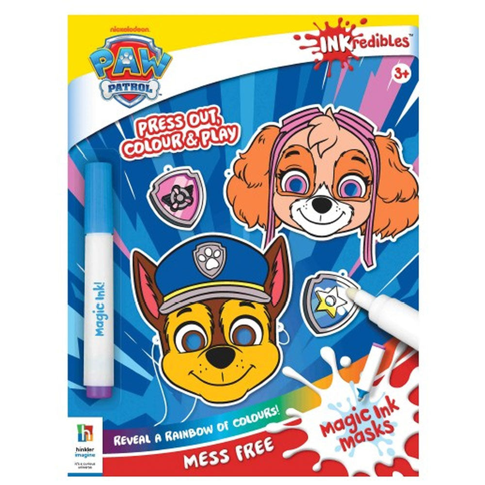 Inkredibles Paw Patrol Magic Ink Masks.
