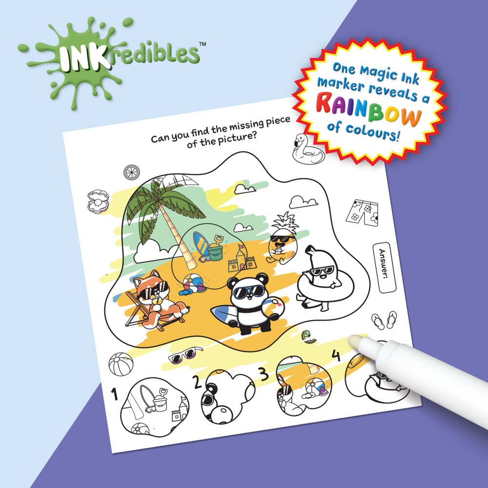 Inkredibles Tutti Frutti Magic Ink Pictures for no mess colouring.