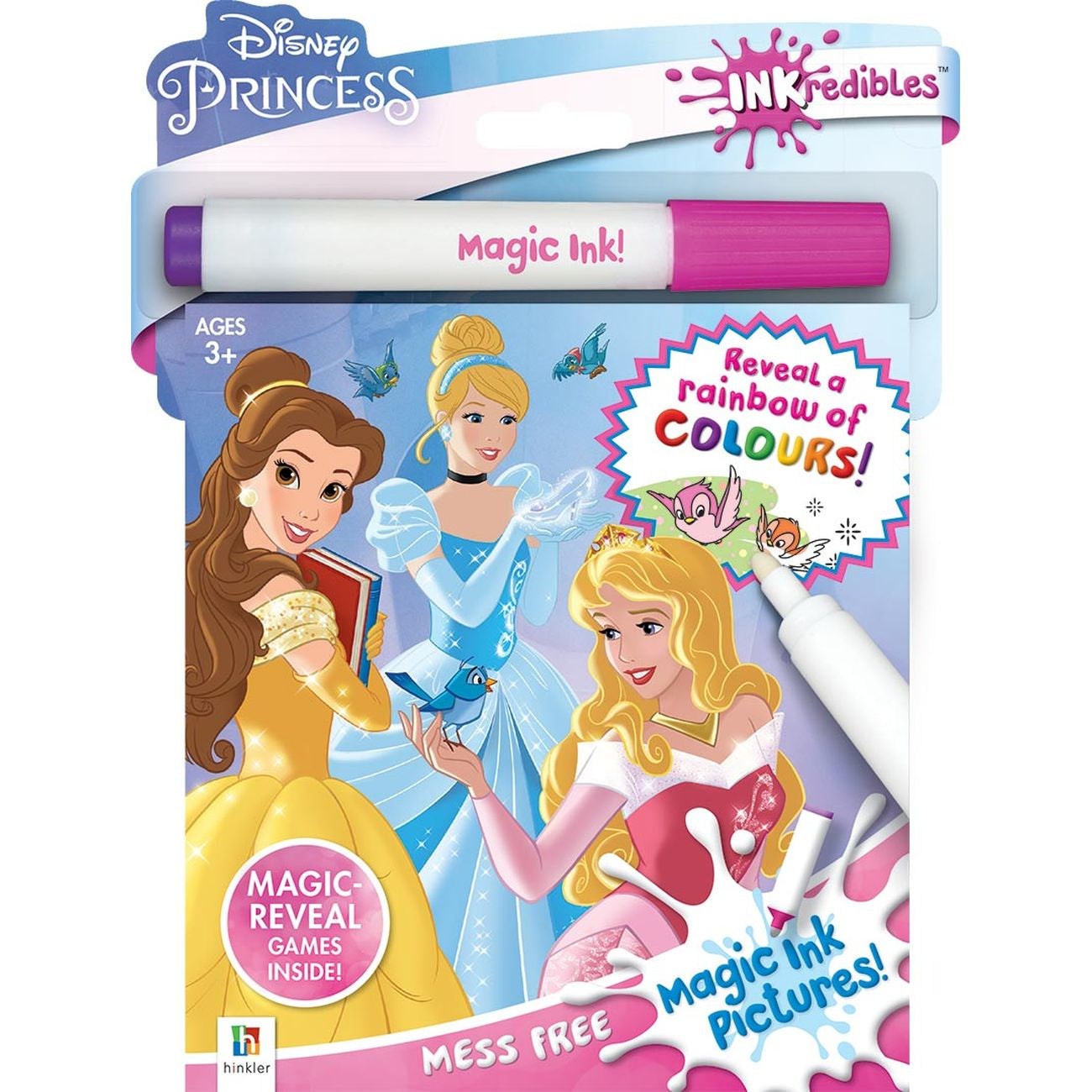 Inkredibles Disney Princess Magic Ink Pictures