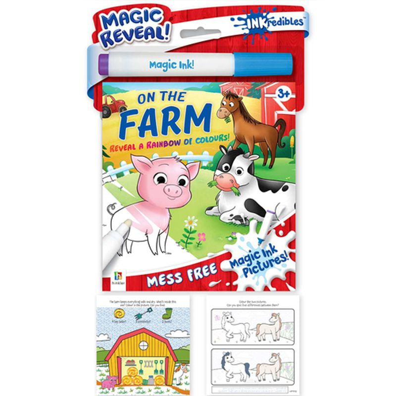 INKREDIBLES ON THE FARM MAGIC INK PICTURES