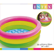 Intex 57107 Sunset Glow Baby Pool (61cm × 22cm)
