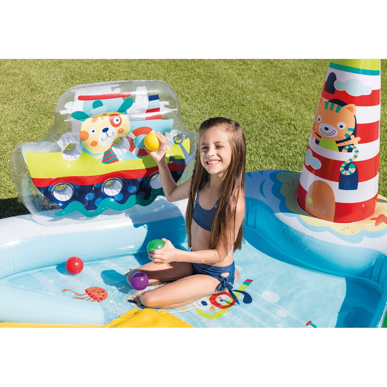 Intex 57162 Fishing Fun Play Centre 218cm × 188cm × 99cm