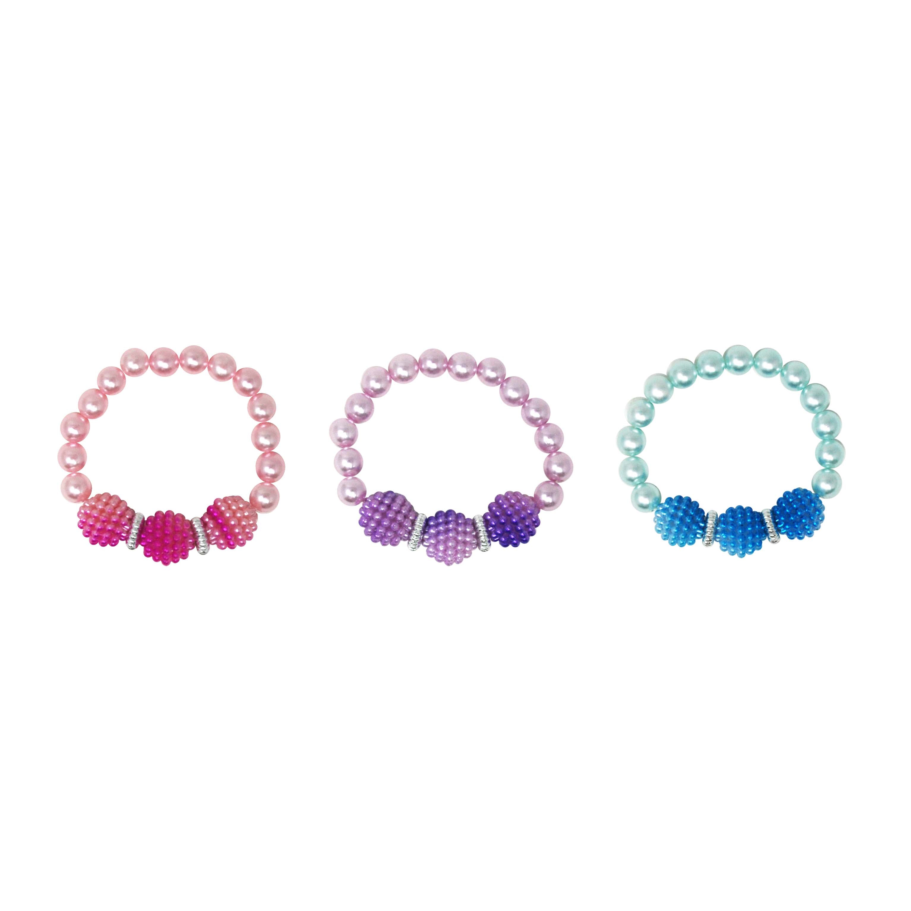 Pink Poppy Pearl Bubble Bracelet Assorted Styles