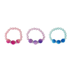 Pink Poppy Pearl Bubble Bracelet Assorted Styles