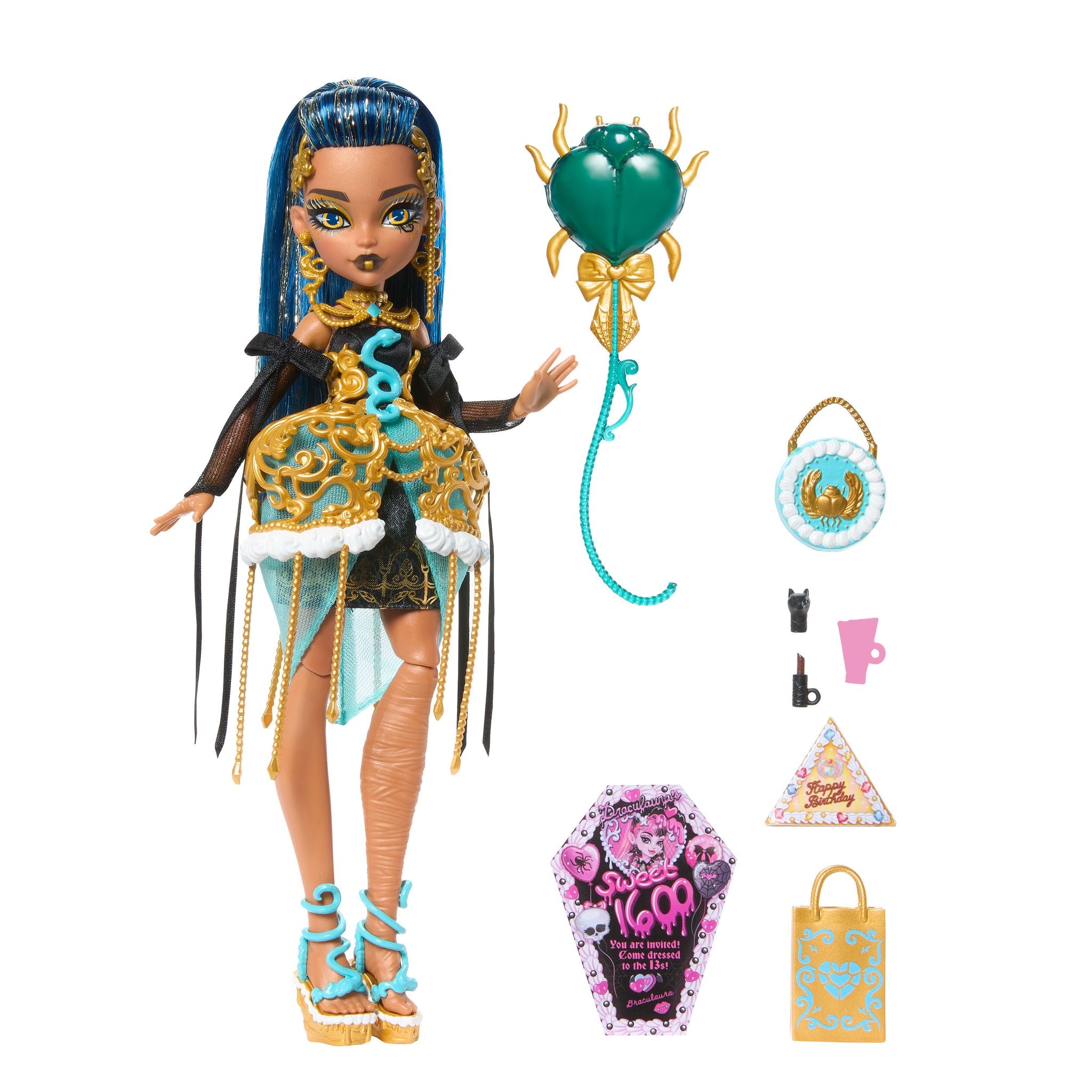Monster High Scary Sweet Birthday 1600 Cleo de Nile Doll