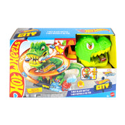 Hot Wheels City T-Rex Blaze Battle Playset
