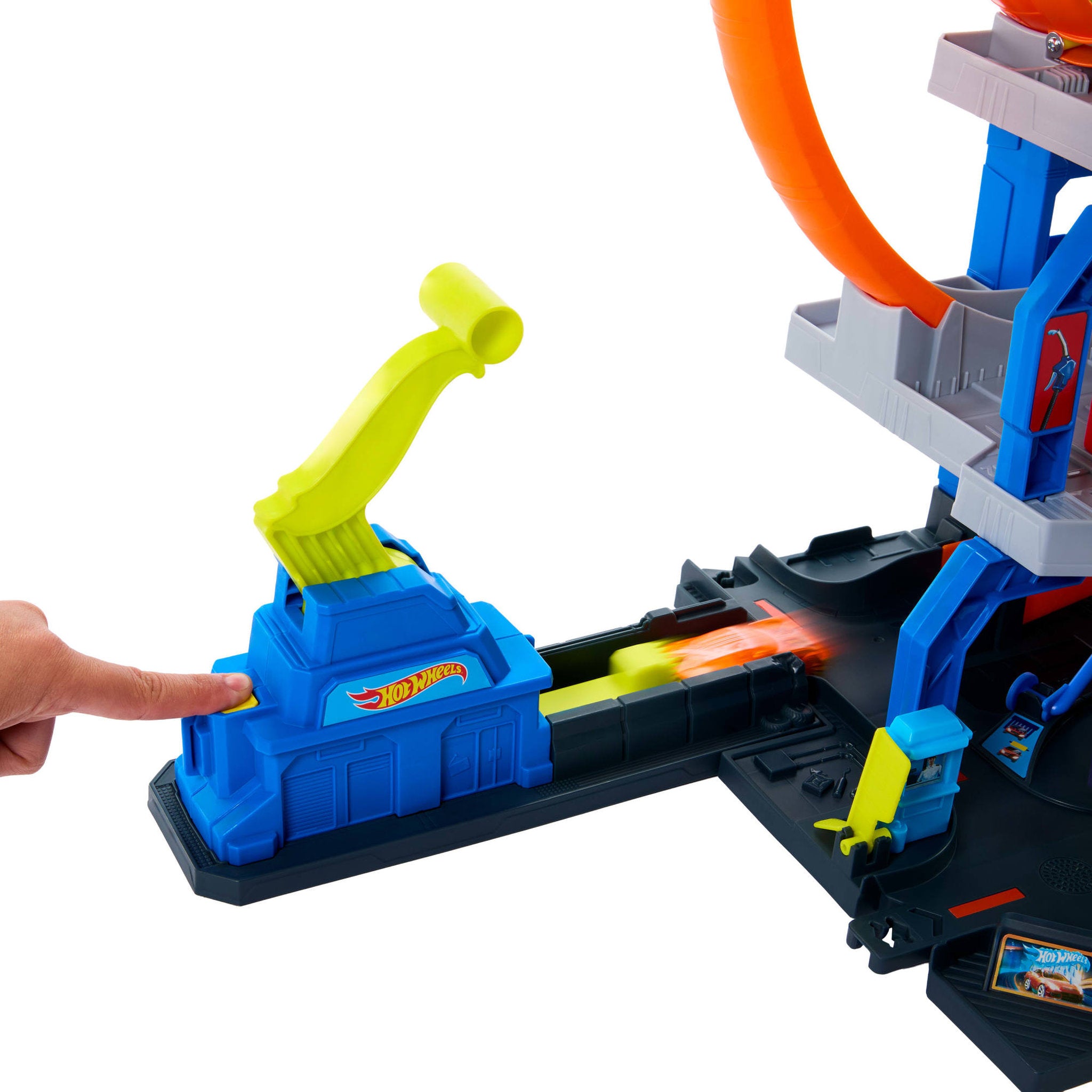 Hot Wheels City Mega Loop Garage