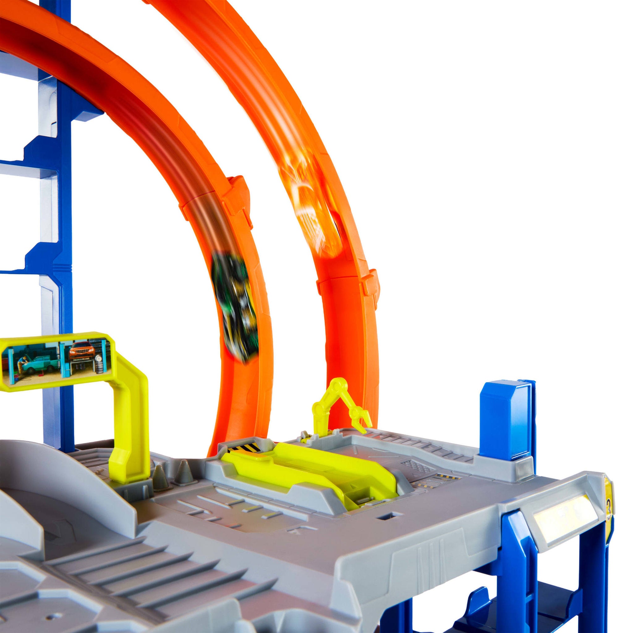Hot Wheels City Mega Loop Garage