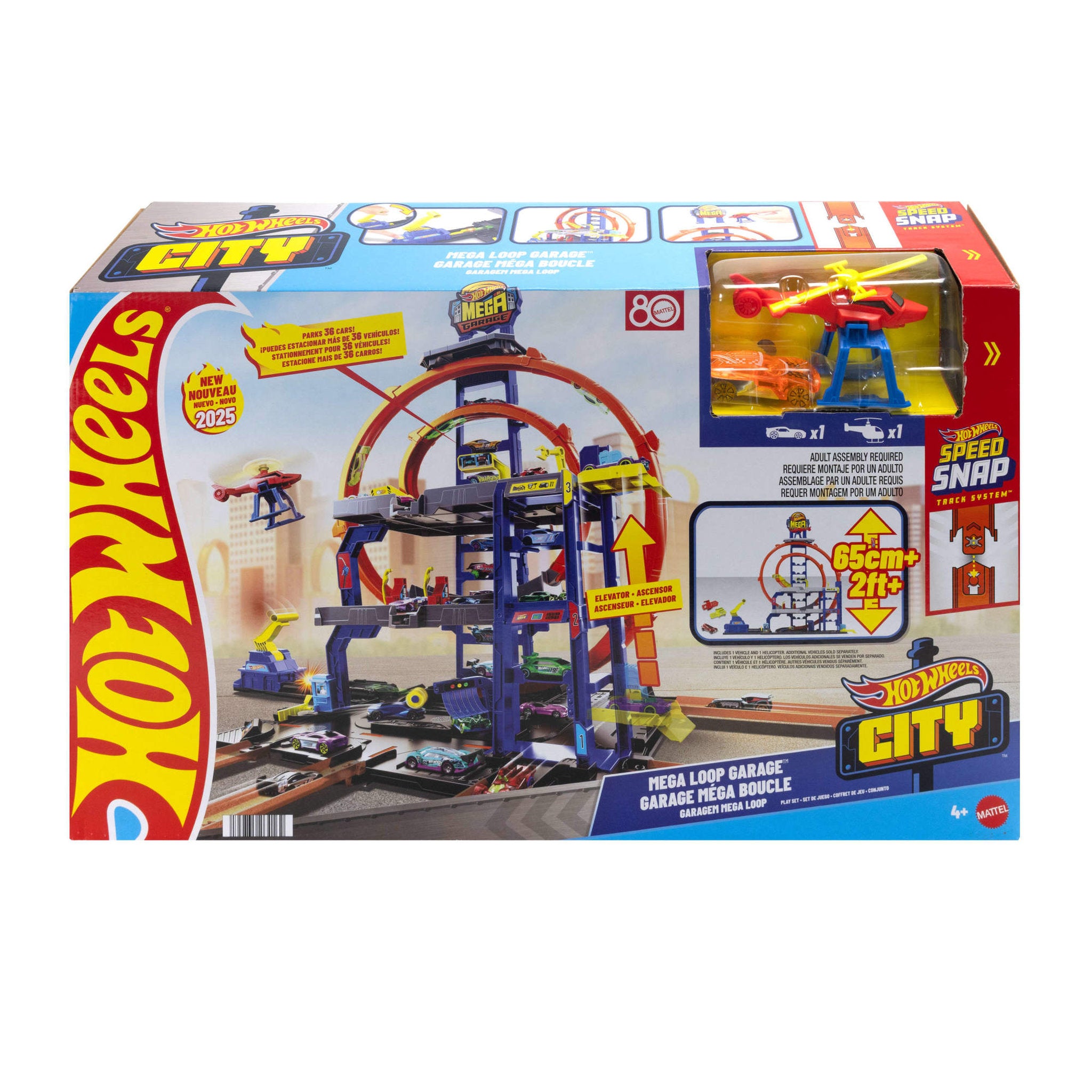 Hot Wheels City Mega Loop Garage