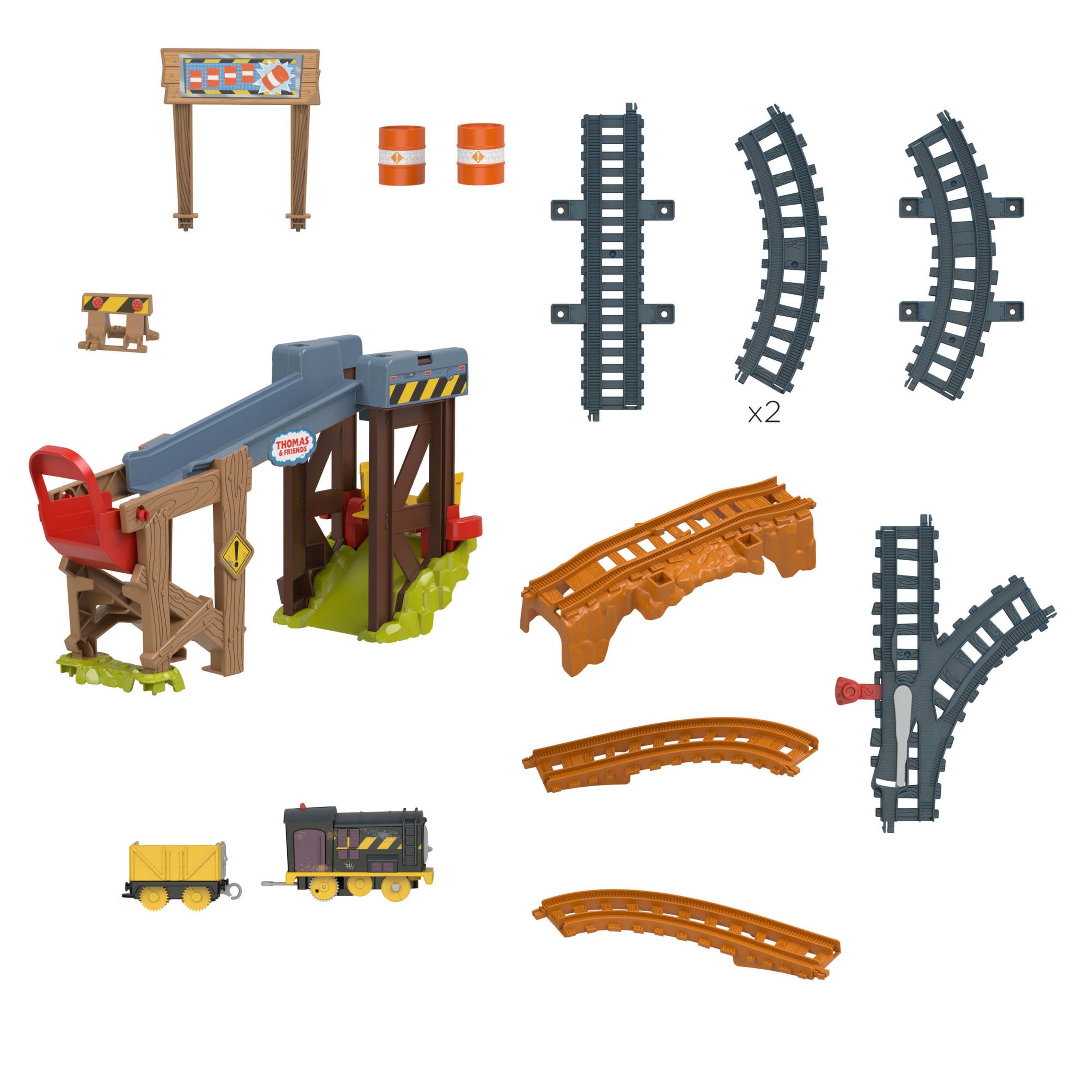 Fisher-Price Thomas & Friends Diesels Lift & Load Construction Set