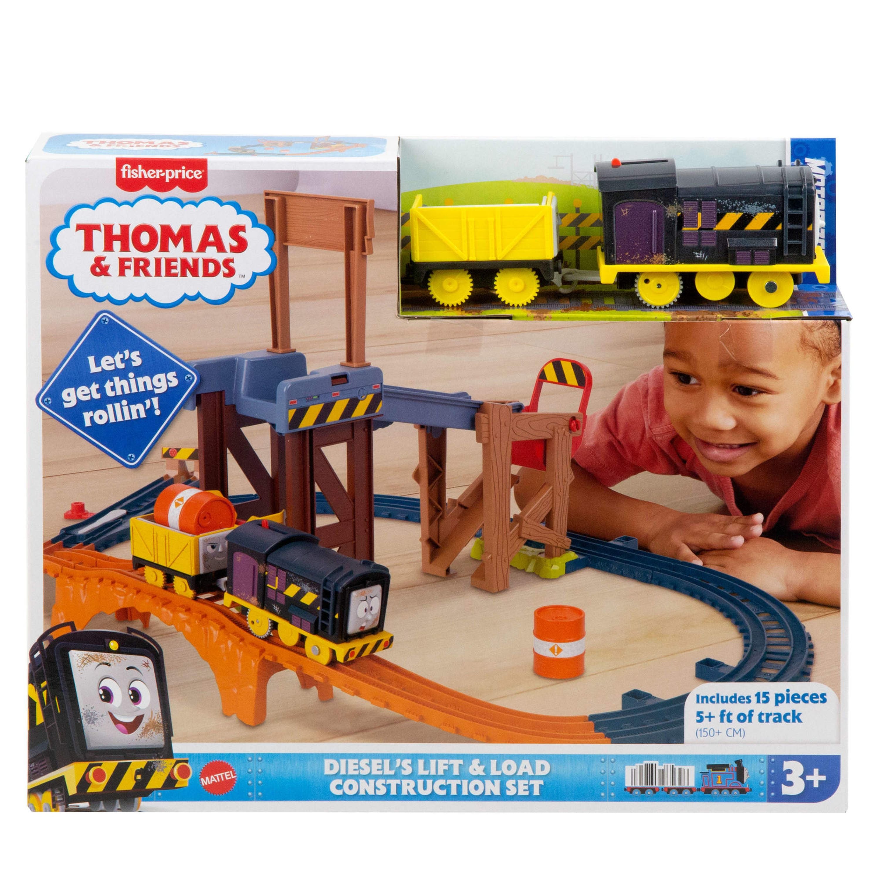 Fisher-Price Thomas & Friends Diesels Lift & Load Construction Set