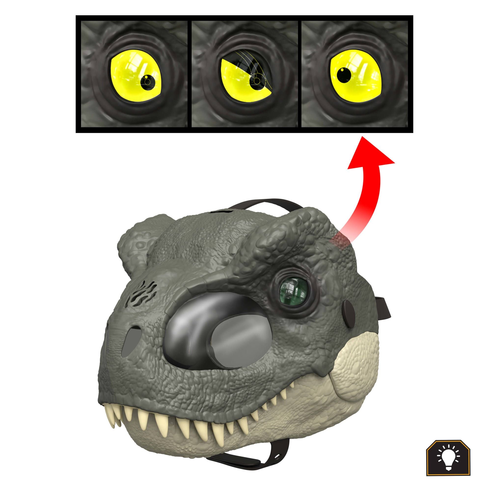Jurassic World Rebirth Rage N Roar Tyrannosaurus Rex Mask