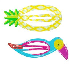 Pink Poppy Summer Fun Shapes Hairclips Assorted Styles