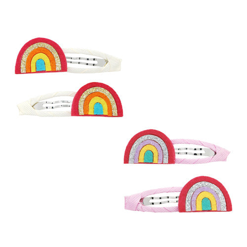 Pink Poppy Over The Rainbow Hair Clips Assorted Styles