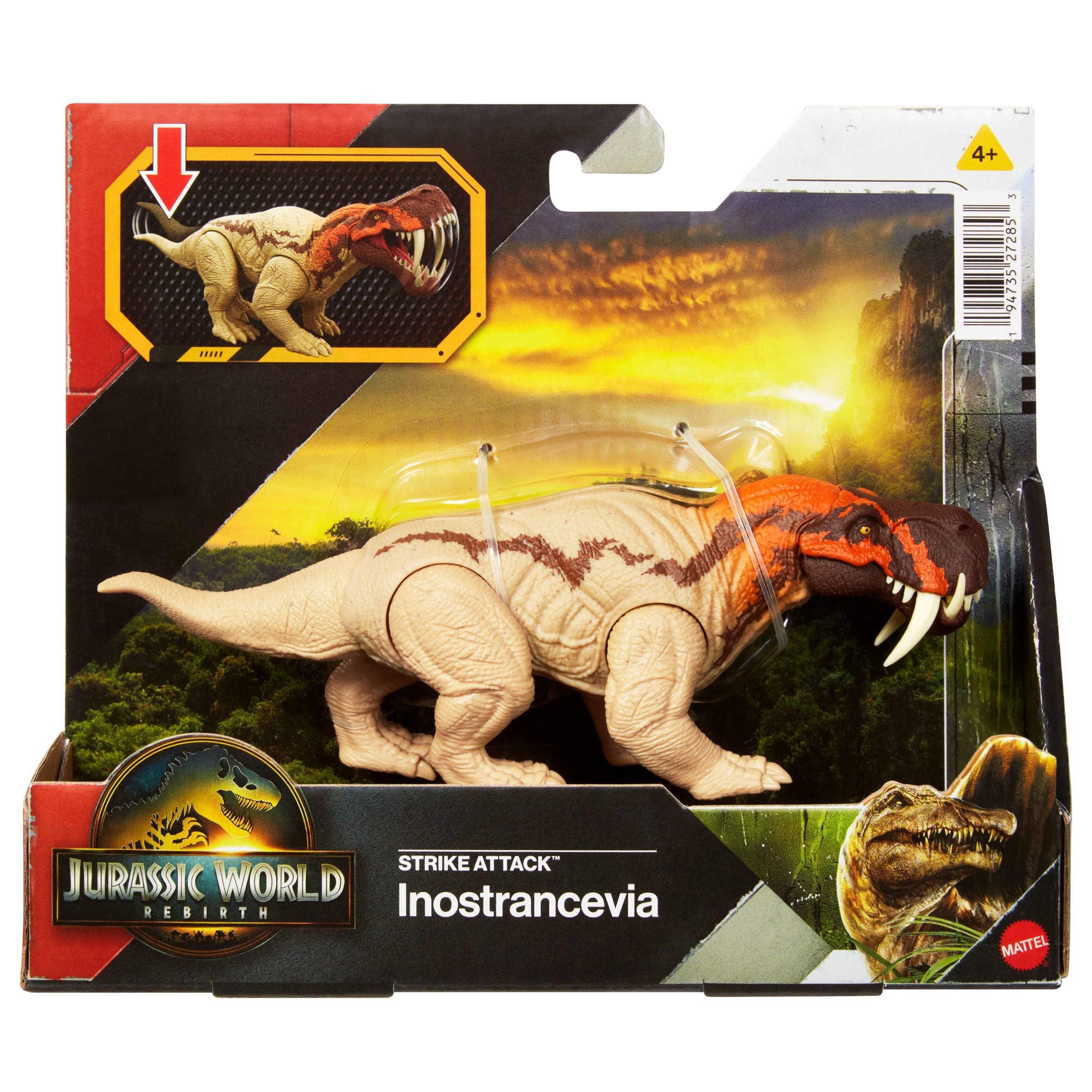 Jurassic World Strike Attack Inostrancevia