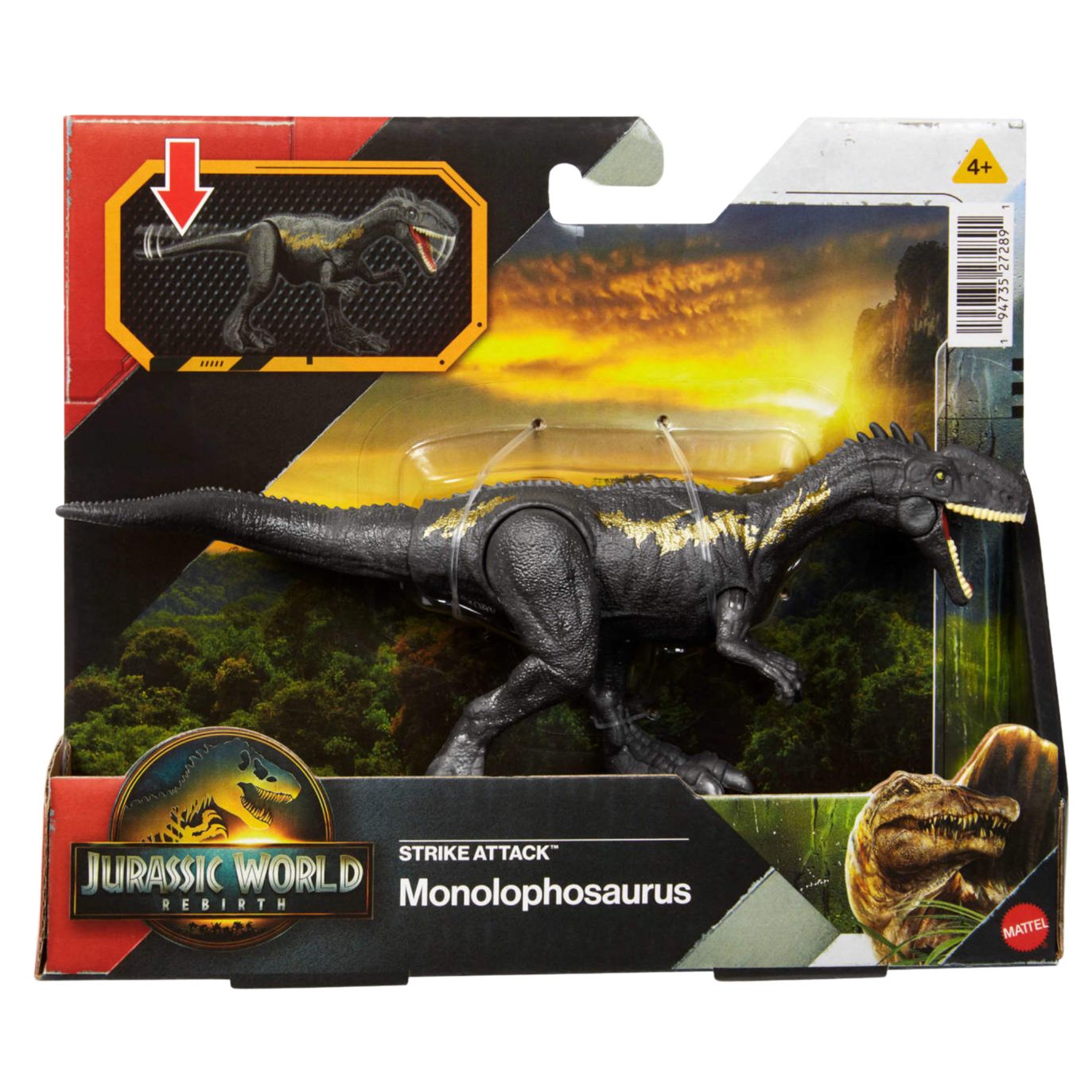 Jurassic World Strike Attack Monolophosaurus